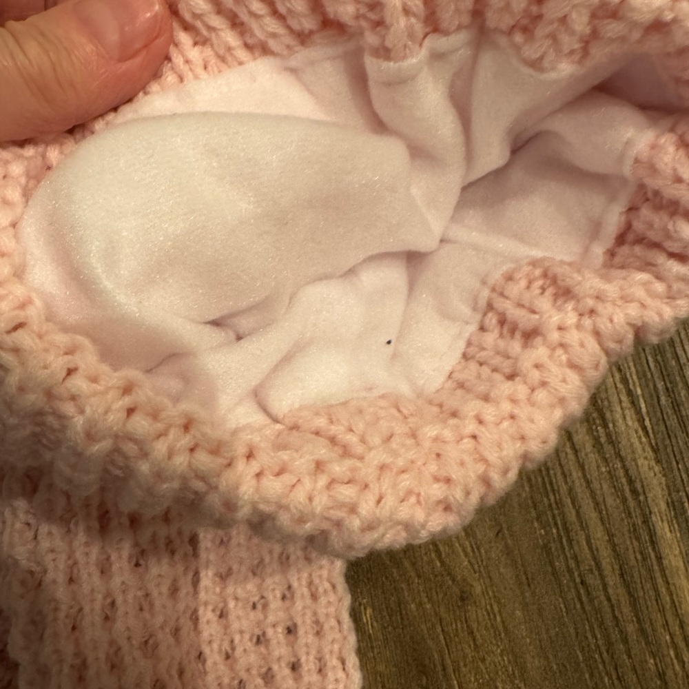 NWT Love 2 Design Girls Cozy Pink Knit‎ Hat, Scarf & Gloves Set - Picture 4 of 5